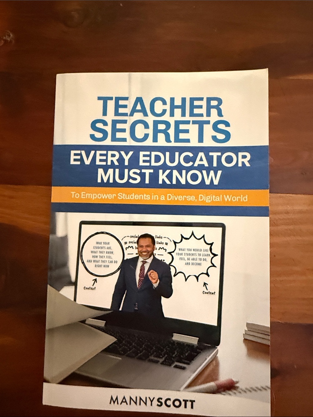 Teacher Secrets Every Educator Must Know - White & Blue Cover